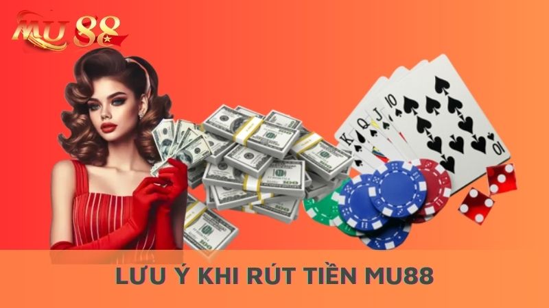 Lưu ý khi rút tiền